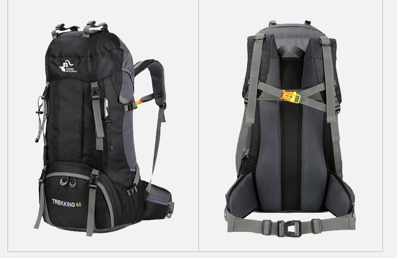 Mochila impermeable de 60L para exteriores, bolsa de escalada, montañismo, senderismo, Molle, deporte, escalada, novedad de 2022