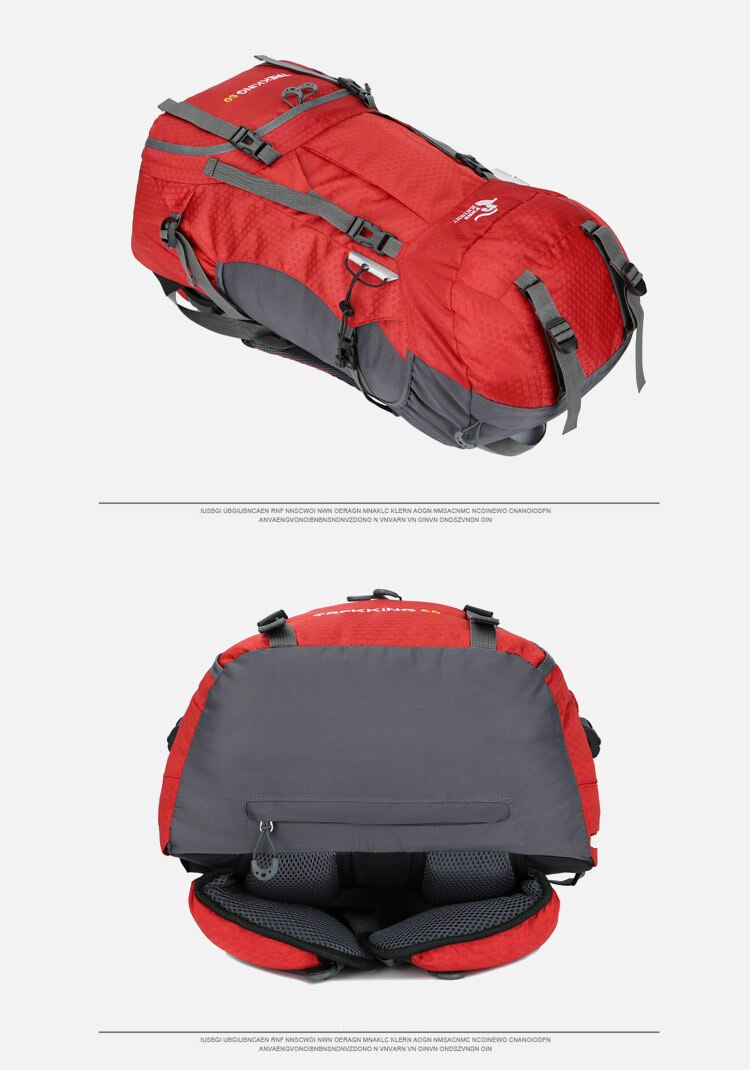 Mochila impermeable de 60L para exteriores, bolsa de escalada, montañismo, senderismo, Molle, deporte, escalada, novedad de 2022