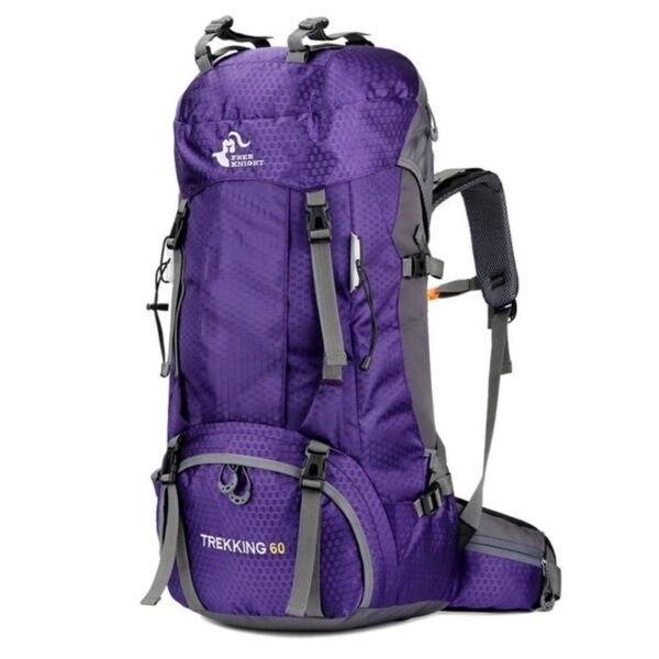 Mochila impermeable de 60L para exteriores, bolsa de escalada, montañismo, senderismo - Imagen 3