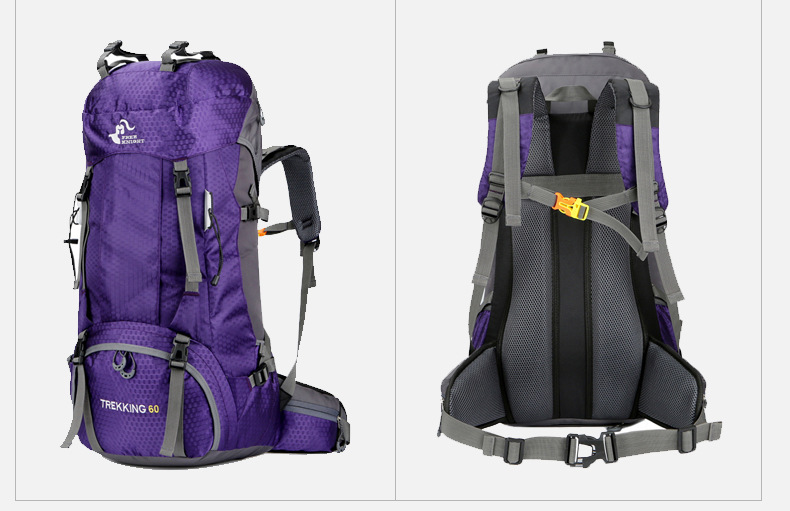 Mochila impermeable de 60L para exteriores, bolsa de escalada, montañismo, senderismo, Molle, deporte, escalada, novedad de 2022