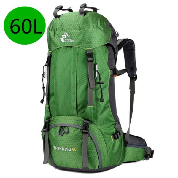 Mochila impermeable de 60L para exteriores, bolsa de escalada, montañismo, senderismo