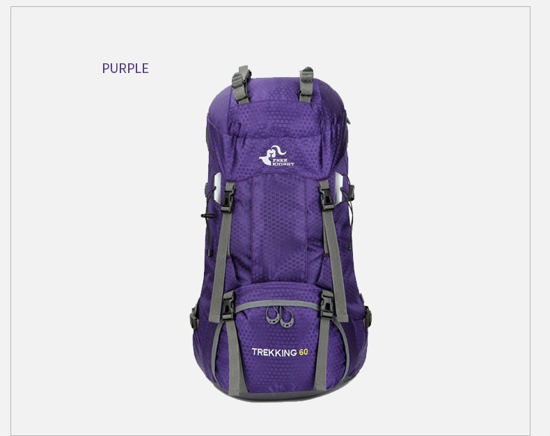 Mochila impermeable de 60L para exteriores, bolsa de escalada, montañismo, senderismo, Molle, deporte, escalada, novedad de 2022