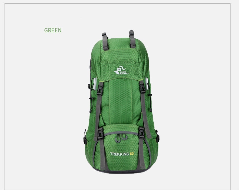 Mochila impermeable de 60L para exteriores, bolsa de escalada, montañismo, senderismo, Molle, deporte, escalada, novedad de 2022