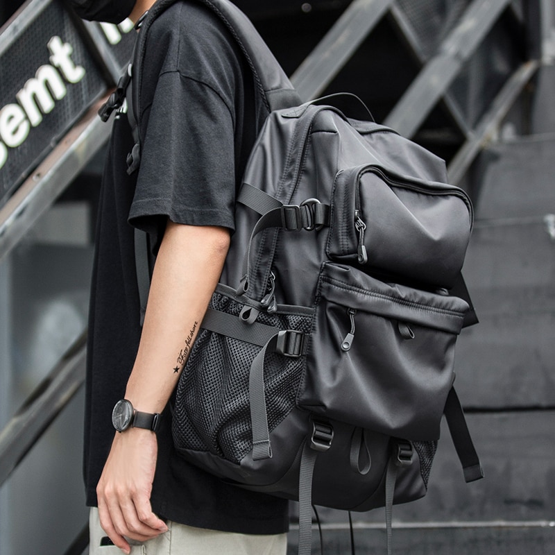 Mochila Oxford antirrobo para hombre y mujer, bolsa escolar a prueba de salpicaduras, diseño multifuncional de gran capacidad
