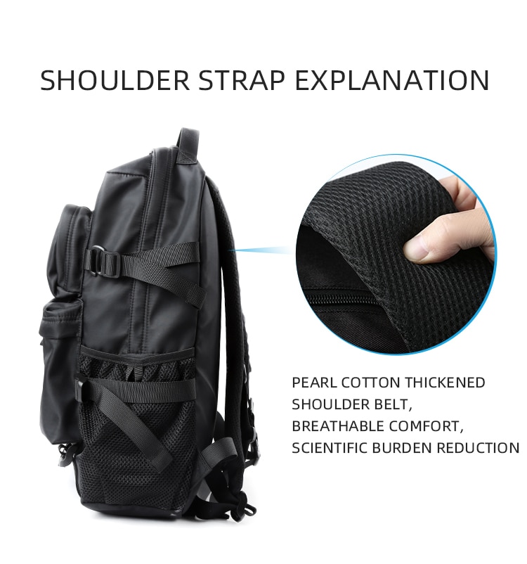 Mochila Oxford antirrobo para hombre y mujer, bolsa escolar a prueba de salpicaduras, diseño multifuncional de gran capacidad
