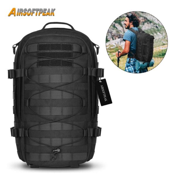 Mochila táctica Molle  24 L  viaje Camping senderismo Trekking