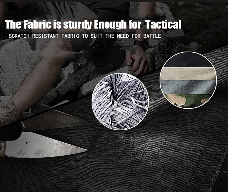 ReFire Gear-pantalones cortos militares para hombre, Shorts tácticos de camuflaje impermeables, informales, sueltos, de algodón, para verano