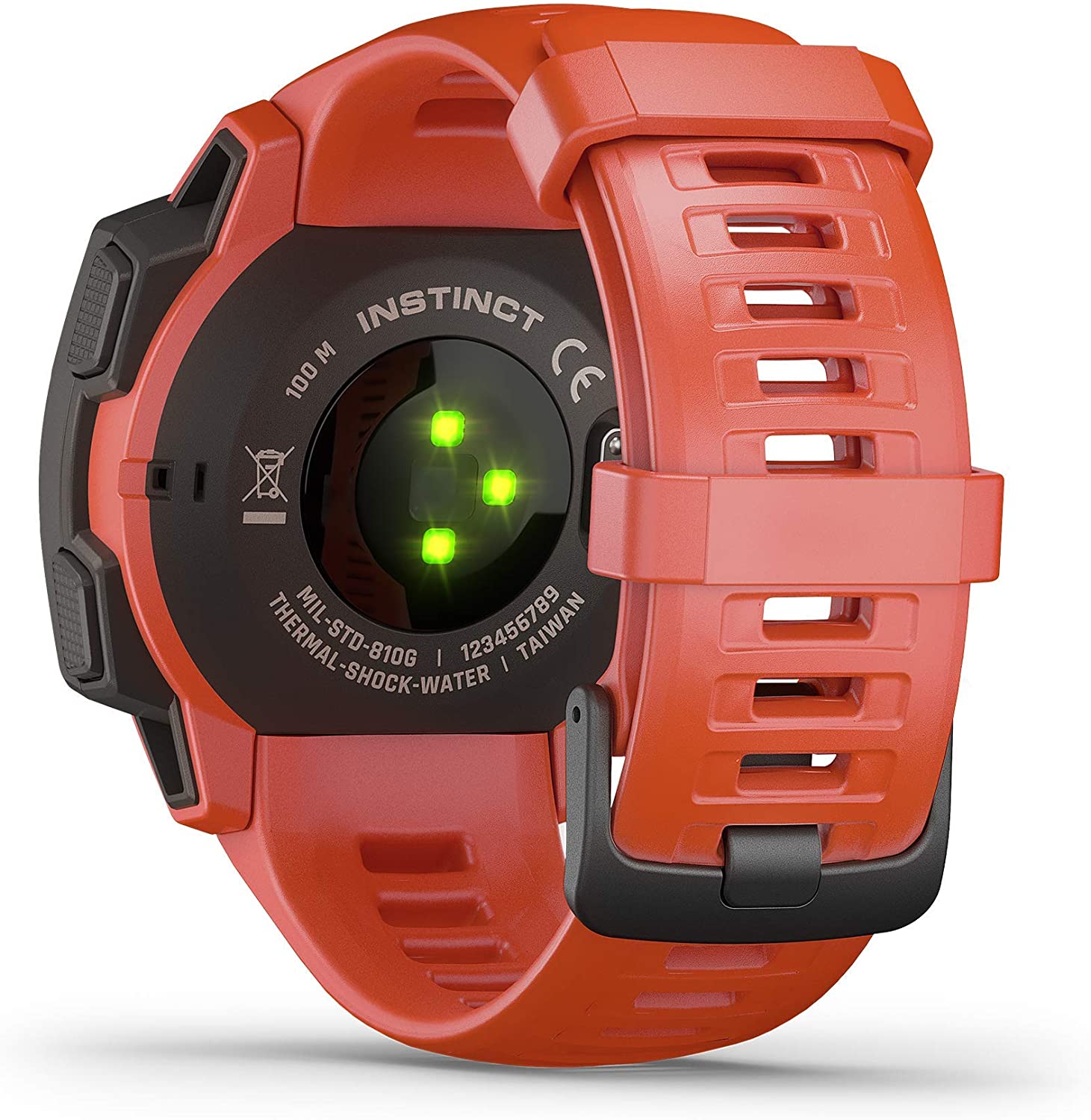 Garmin Instinct-reloj inteligente para exteriores, dispositivo resistente con GPS, con Glonass y Galileo, control del ritmo cardíaco, brújula de 3 ejes