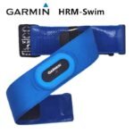 GARMIN HRM-cinturón impermeable para natación, dispositivo Original con control del ritmo cardíaco, mide la velocidad, frecuencia de trazo y valor SWOLF durante la natación