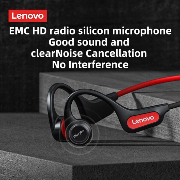 Lenovo-auriculares inalámbricos X3 Pro con Bluetooth, dispositivo de audio TWS, conducción, ciclismo, deportes, correr - Imagen 3