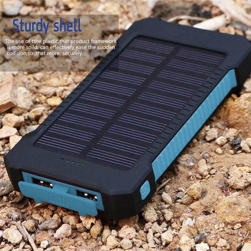 Banco de energía Solar de 80000mAh, cargador de teléfono móvil portátil de gran capacidad, LED, Banco de energía de viaje al aire libre para Xiaomi, Samsung y IPhone