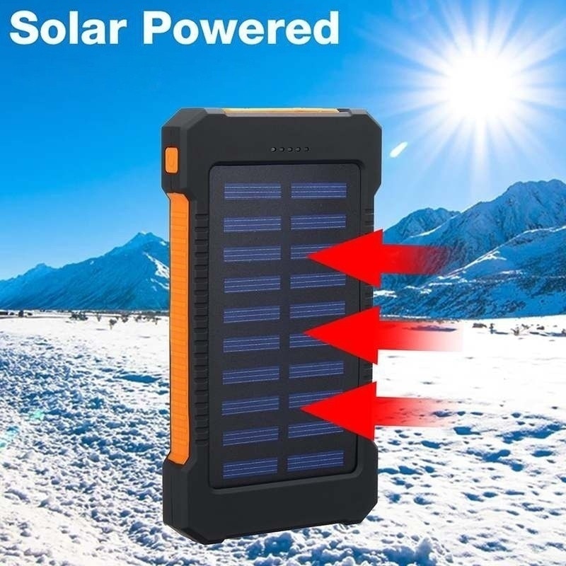 Banco de energía Solar de 80000mAh, cargador de teléfono móvil portátil de gran capacidad, LED, Banco de energía de viaje al aire libre para Xiaomi, Samsung y IPhone