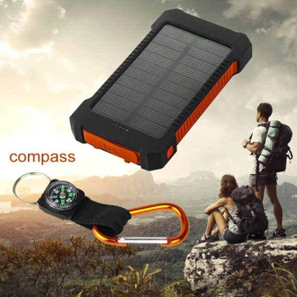 Banco de energía Solar de 80000mAh, cargador de teléfono móvil portátil de gran capacidad, LED, Banco de energía de viaje al aire libre para Xiaomi, Samsung y IPhone - Imagen 3