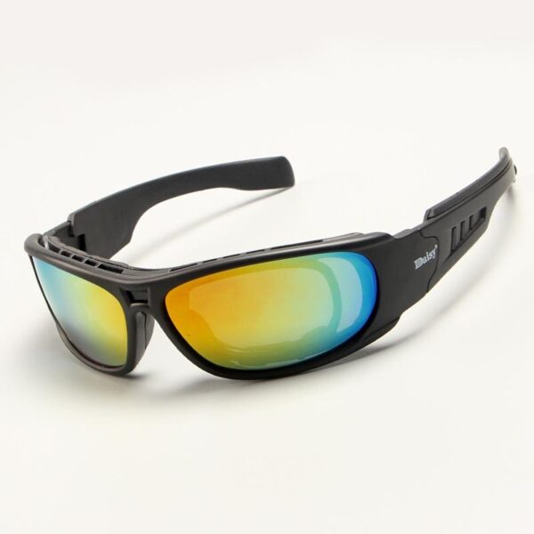 Daisy C6-gafas tácticas para exteriores, gafas de sol militares para montar en bicicleta, a prueba de viento y polvo, polarizadas - Imagen 2