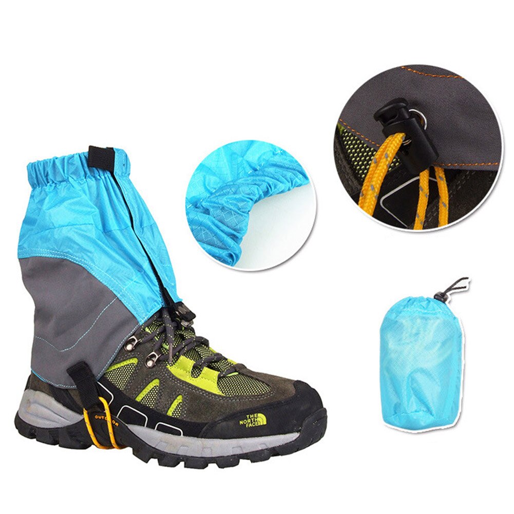 Polainas impermeables para zapatos de nieve, polainas resistentes a los arañazos para senderismo al aire libre - Imagen 5