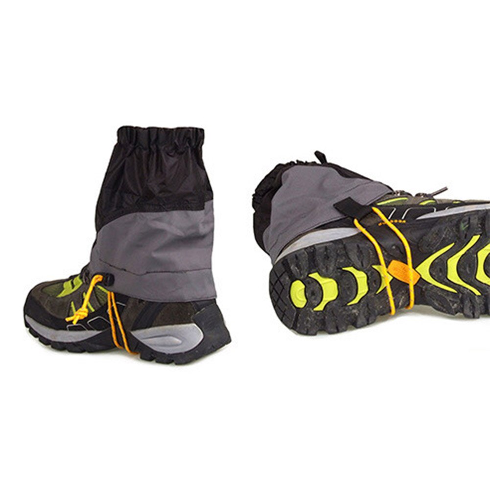 Polainas impermeables para zapatos de nieve, polainas resistentes a los arañazos para senderismo al aire libre Polainas impermeables para zapatos de nieve, polainas resistentes a los arañazos para senderismo al aire libre