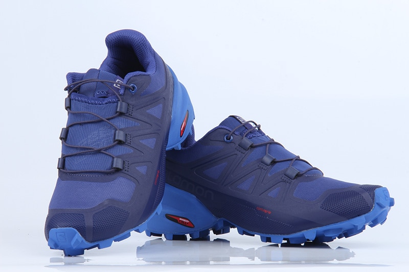 Zapatillas deportivas originales Speed Cross 5 para hombre, zapatos de escalada para deportes al aire libre, salomon, 40-46, color azul