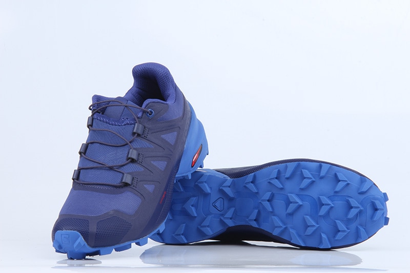 Zapatillas deportivas originales Speed Cross 5 para hombre, zapatos de escalada para deportes al aire libre, salomon, 40-46, color azul