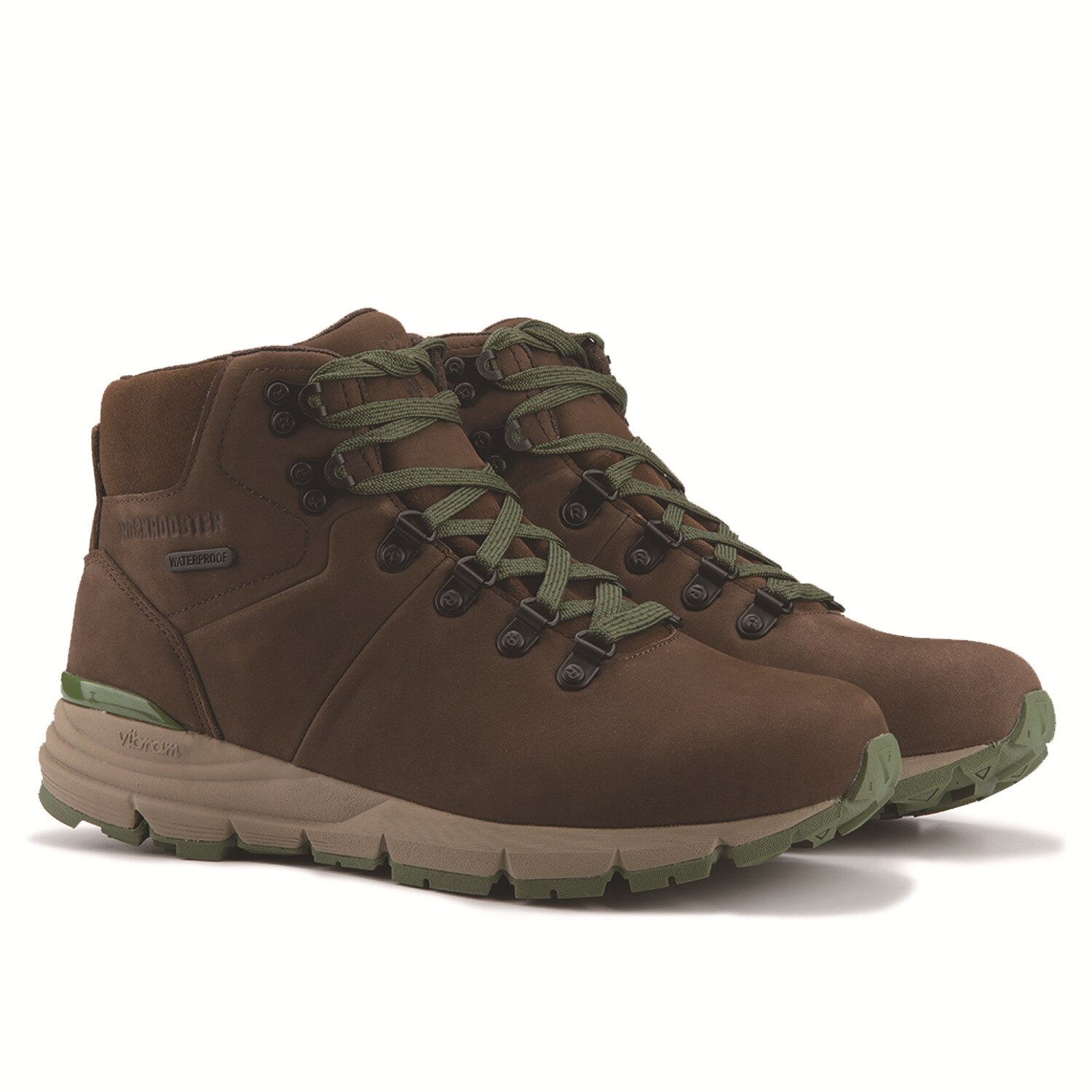 green dark brown