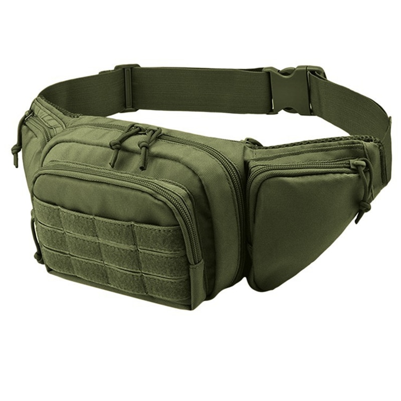 Riñonera táctica de nailon, bolsa de teléfono para senderismo, deportes al aire libre, ejército, caza, escalada, Camping, cinturón, bolsas Airsoft Cs