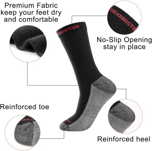 pack Calcetines Rockrooster reforzados Trekking actividades outdoor x3 - Imagen 6