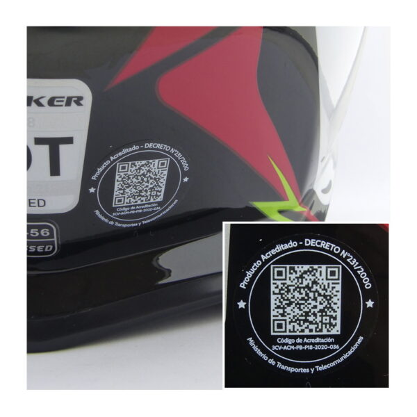 Casco Para Motocross, Pro-Biker, Modelo UFO PRO-188. Certificado, En Caja. - Imagen 4
