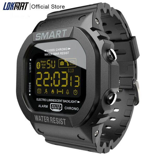 SMARTWATCH-reloj inteligente con Bluetooth, podómetro deportivo, cámara remota, resistente al agua