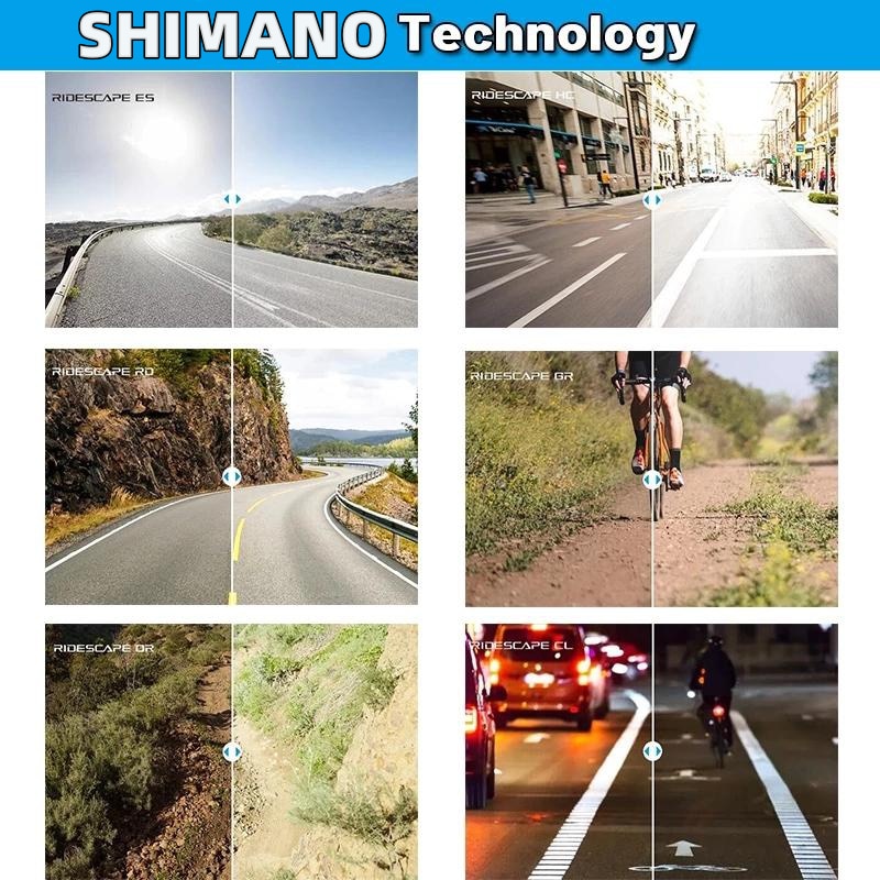 Shimano-gafas polarizadas para hombre y mujer, lentes clásicas para deportes al aire libre, senderismo, ciclismo, pesca, Uv400, 6 colores, Nuevas