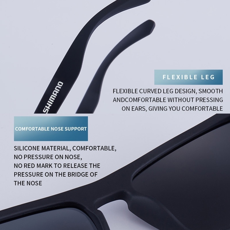 Shimano-gafas polarizadas para hombre y mujer, lentes clásicas para deportes al aire libre, senderismo, ciclismo, pesca, Uv400, 6 colores, Nuevas