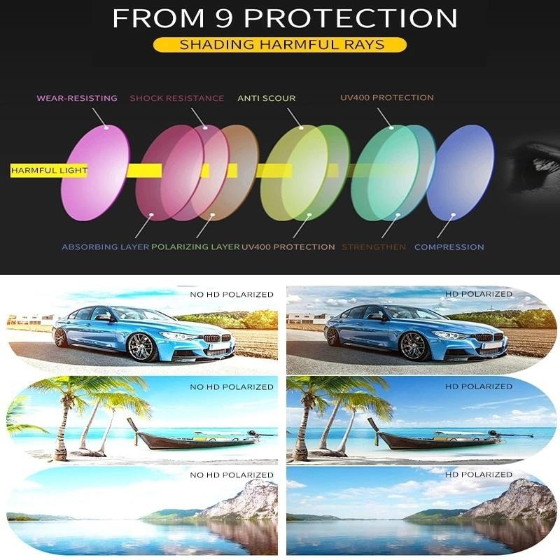 Shimano-gafas polarizadas para hombre y mujer, lentes clásicas para deportes al aire libre, senderismo, ciclismo, pesca, Uv400, 6 colores, Nuevas