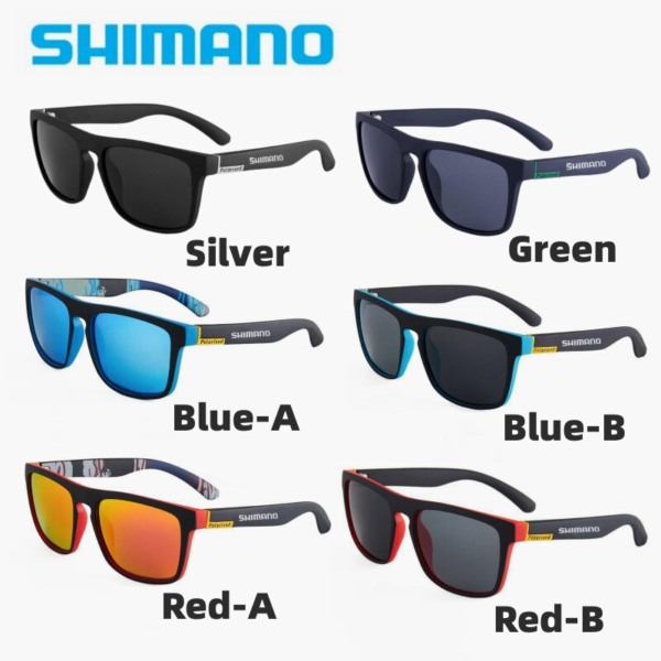 Gafas polarizadas para deportes al aire libre, senderismo, ciclismo, pesca, Uv400, Shimano - Imagen 6
