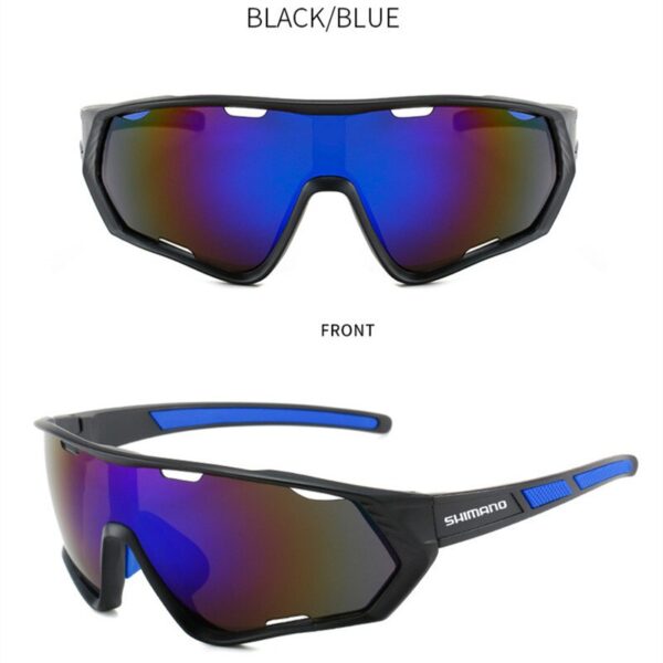 SHIMANO-Gafas UV unisex, lentes de sol diseños livianos urbanos - deport, bicicleta, running - Imagen 5