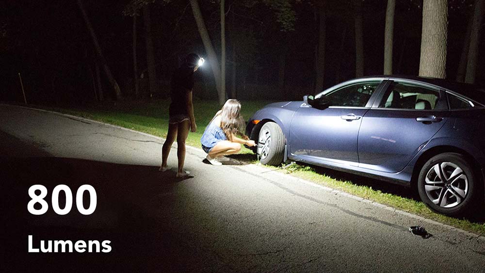 Linterna de cabeza LED brillante recargable, foco con Sensor de movimiento, lámpara de cabeza ligera para Camping, correr, senderismo