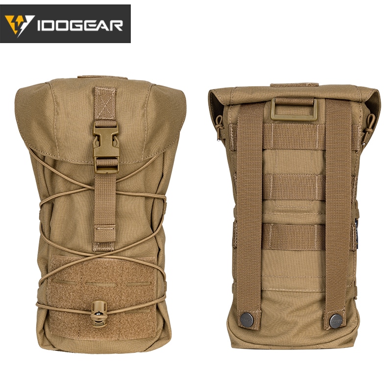 IDOGEAR-bolsa táctica GP, bolsa de utilidad General, MOLLE, artículos diversos, bolsa de reciclaje, Airsoft Gear 3574