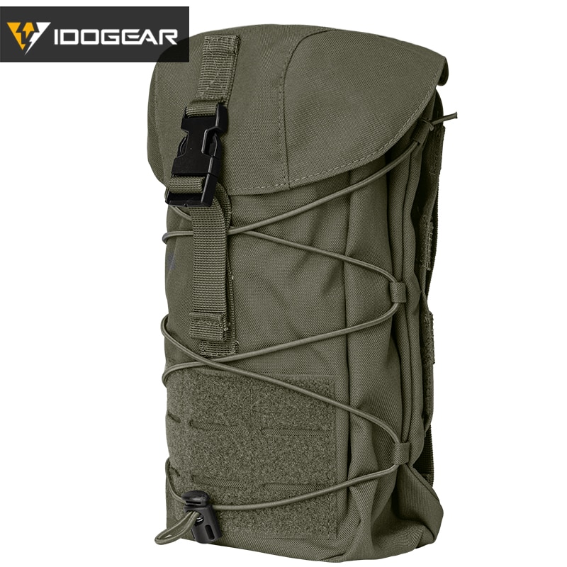 IDOGEAR-bolsa táctica GP, bolsa de utilidad General, MOLLE, artículos diversos, bolsa de reciclaje, Airsoft Gear 3574