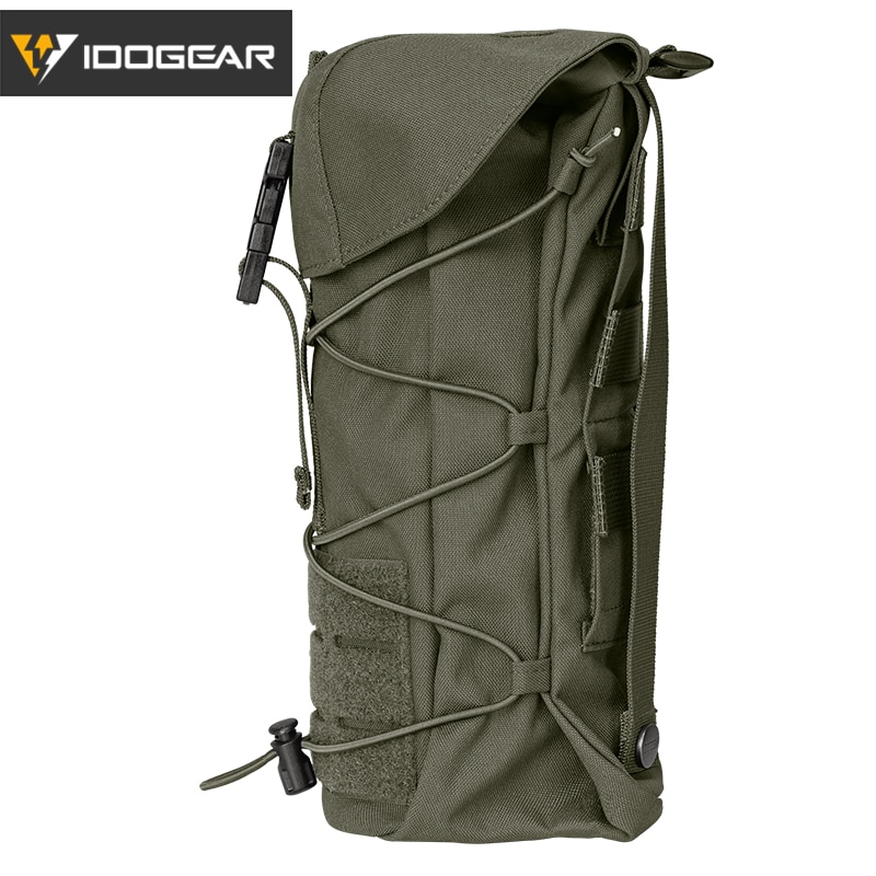 IDOGEAR-bolsa táctica GP, bolsa de utilidad General, MOLLE, artículos diversos, bolsa de reciclaje, Airsoft Gear 3574