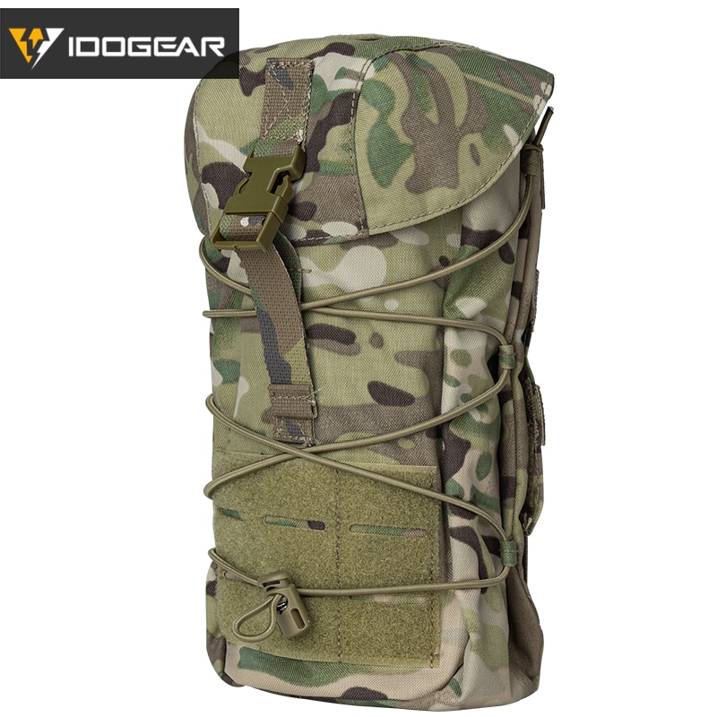 IDOGEAR-bolsa táctica GP, bolsa de utilidad General, MOLLE, artículos diversos, bolsa de reciclaje, Airsoft Gear 3574