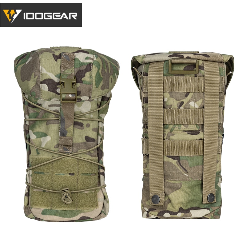 IDOGEAR-bolsa táctica GP, bolsa de utilidad General, MOLLE, artículos diversos, bolsa de reciclaje, Airsoft Gear 3574