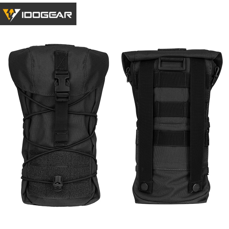 IDOGEAR-bolsa táctica GP, bolsa de utilidad General, MOLLE, artículos diversos, bolsa de reciclaje, Airsoft Gear 3574