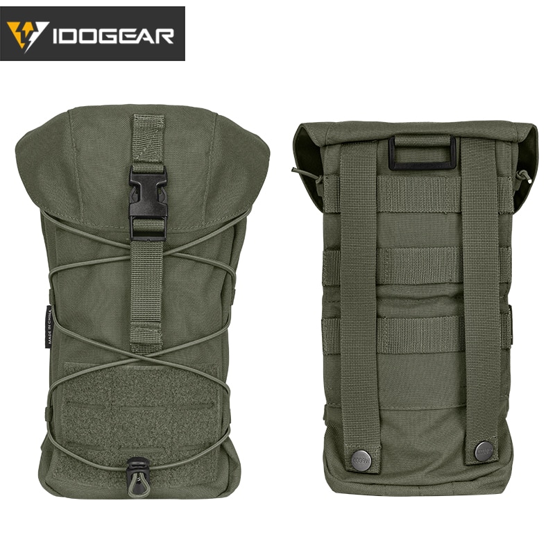 IDOGEAR-bolsa táctica GP, bolsa de utilidad General, MOLLE, artículos diversos, bolsa de reciclaje, Airsoft Gear 3574