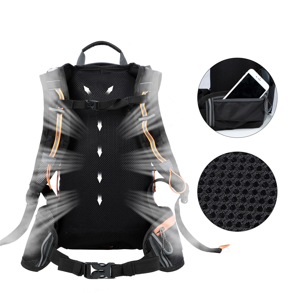 WEST BIKING-mochila impermeable para bicicleta, transpirable, ultraligera, de 10l, para hidratación