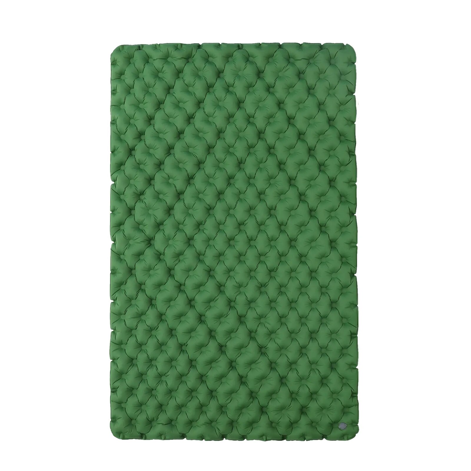 With pillow green
