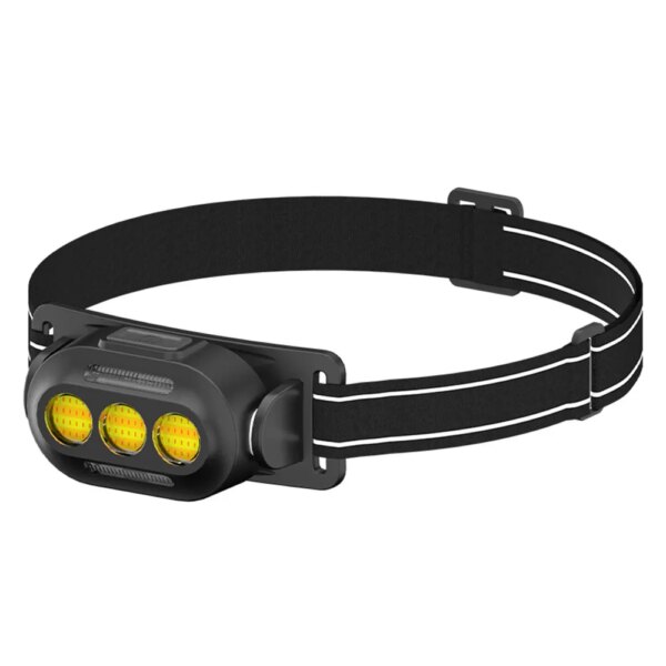 Linternas LEd Recargable  portátil LED COB Con Luz Roja USB waterproof - Imagen 4