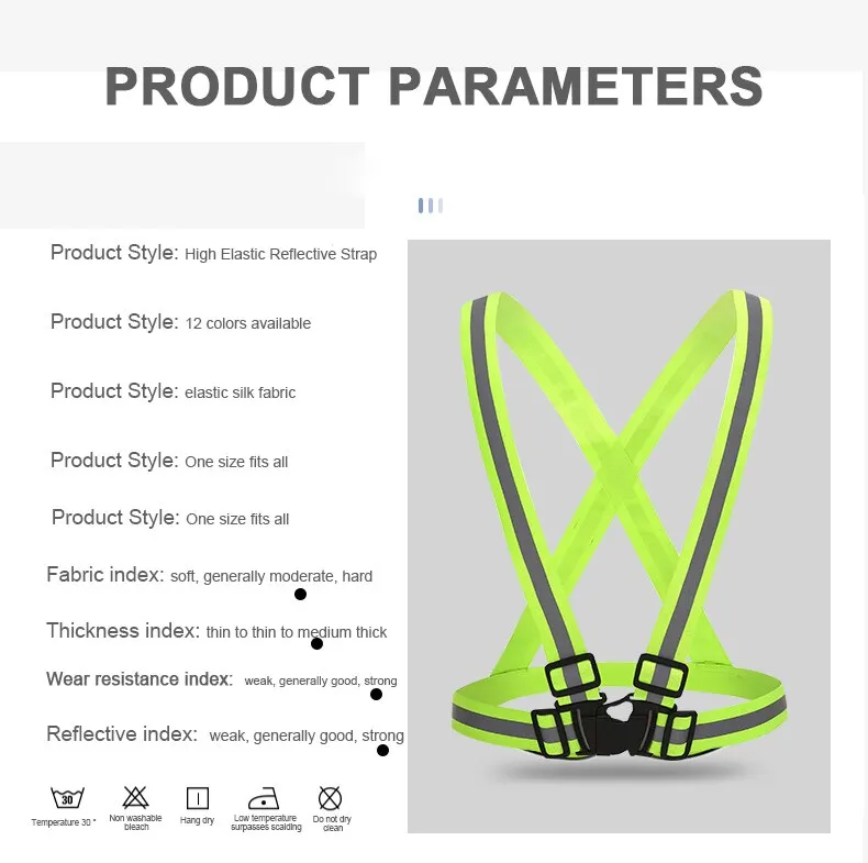 Chaleco reflectante de seguridad para el trabajo nocturno, chaqueta reflectante de alta visibilidad para correr y ciclismo
