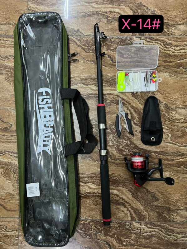 Kit Pesca - Caña Pescar & Accesorios