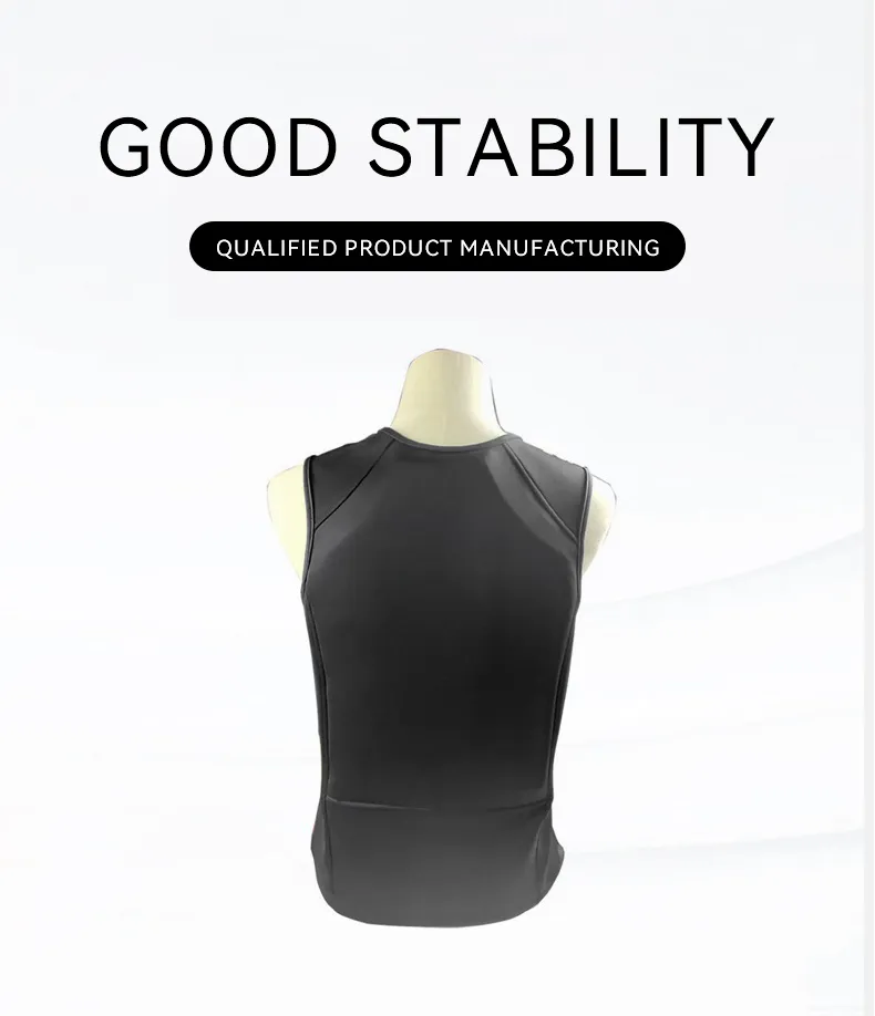 Chaleco a prueba de balas IIIA nivel ultraligero, ropa táctica de placa oculta, chaleco balístico táctico para exteriores, 6XL Chaleco a prueba de balas IIIA nivel ultraligero, ropa táctica de placa oculta, chaleco balístico táctico para exteriores, 6XL