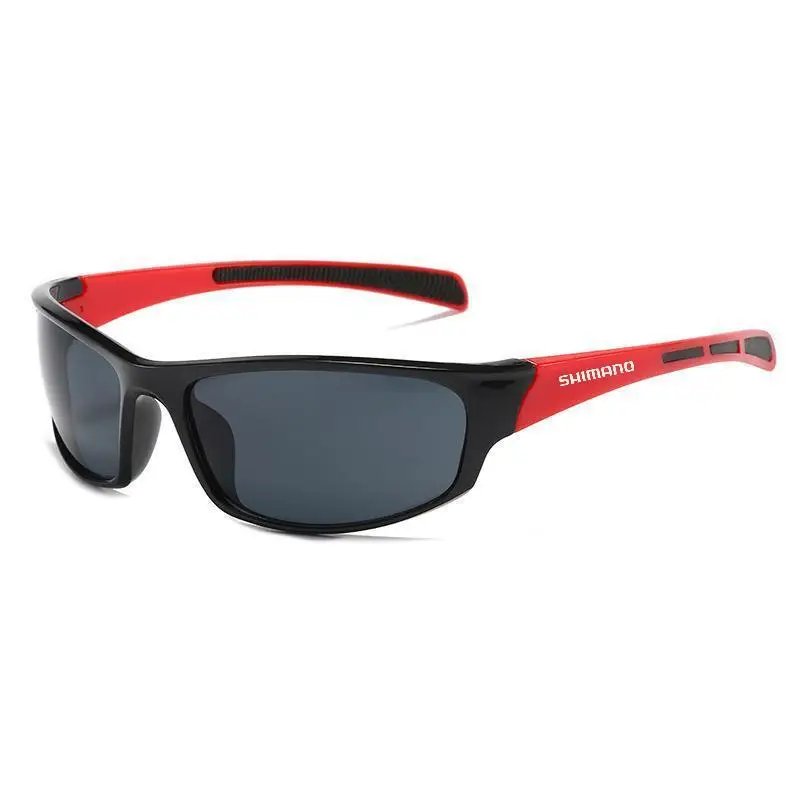 Las nuevas gafas de sol de Shimano para hombre y mujer, lentes de sol con película de Color para deportes al aire libre, a la moda y a prueba de viento. UV400