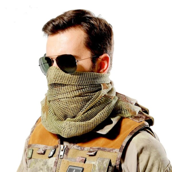 Bufanda Tactica Scarf Camuflaje Shemagh Outdoor - Imagen 3