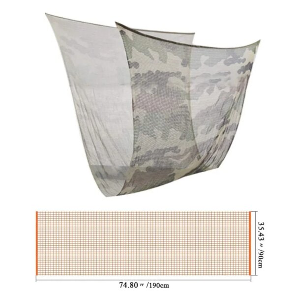 Bufanda Tactica Scarf Camuflaje Shemagh Outdoor - Imagen 2