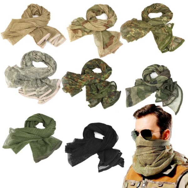 Bufanda Tactica Scarf Camuflaje Shemagh Outdoor